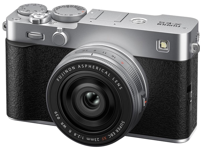 FUJI<br/>X-E5 SILVER + XF 23MM F2.8 R WR