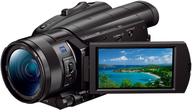 SONY CAMESCOPE FDR-AX700 4K HDR