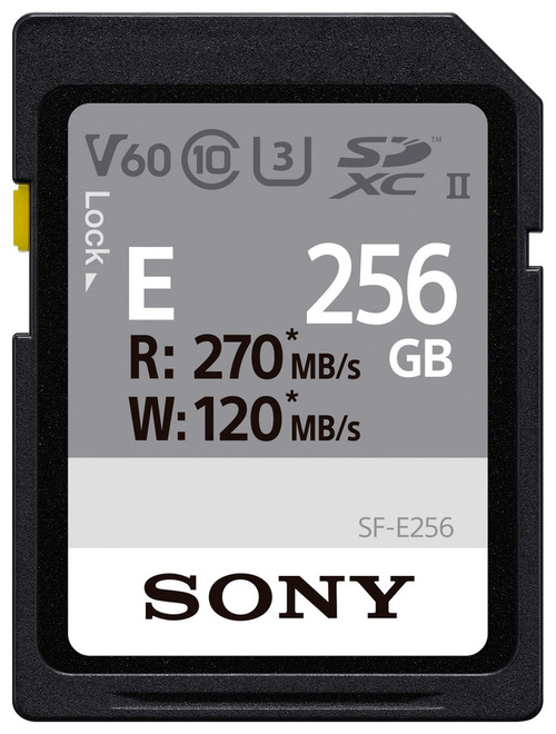 SONY CARTE SD UHS-II ENTRY SERIE CL10U3 256GO