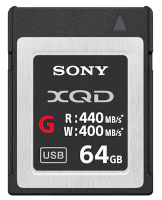 SONY<br/>XQD CARTE 64GO SERIE G R440/W400