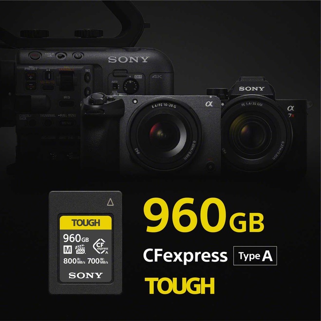 SONY<br/>CFEXPRESS TYPE A 960GO SERIE M TOUGH