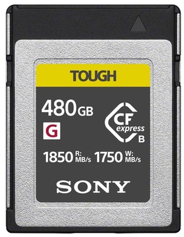 SONY<br/>CF EXPRESS SERIE G 480GB TOUGH