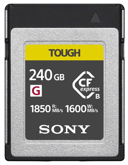 SONY<br/>CF EXPRESS SERIE G 240GB TOUGH