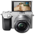 SONY<br/>ALPHA A6100 SILVER + 16-50 PZ OSS II