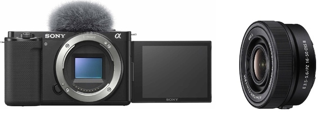 SONY<br/>ZVE 10 + PZ 16-50MM F3.5-5.6 OSS II