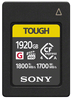 SONY<br/>CFEXPRESS TYPE A 1920GB
