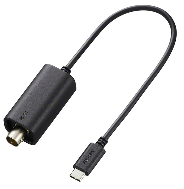 SONY<br/>TC CABLE USB-C VERS BNC
