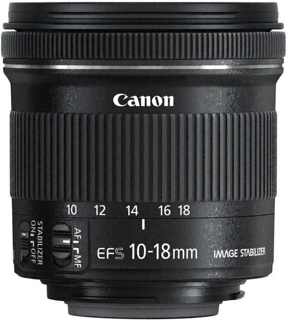 CANON<br/>EF-S 10-18/4.5-5.6 IS STM