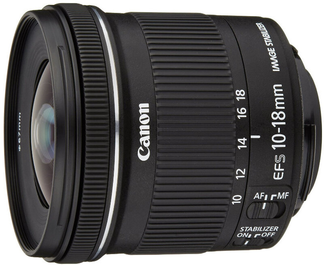 CANON<br/>EF-S 10-18/4.5-5.6 IS STM