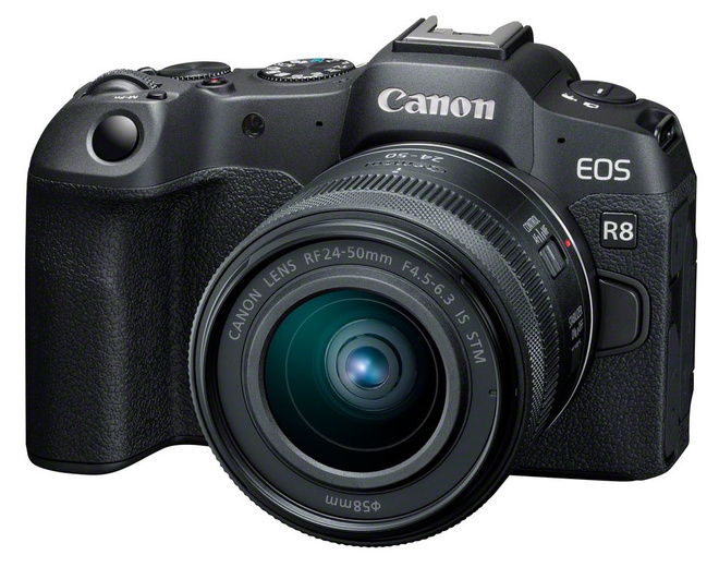 CANON<br/>EOS R8 + RF 24-50/4.5-6.3 IS STM
