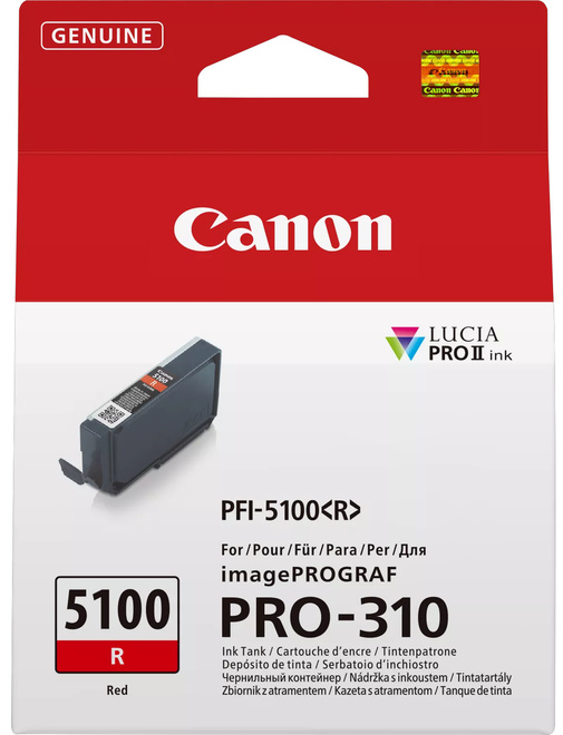 CANON<br/>cartouche encre 14,4ml.rouge.