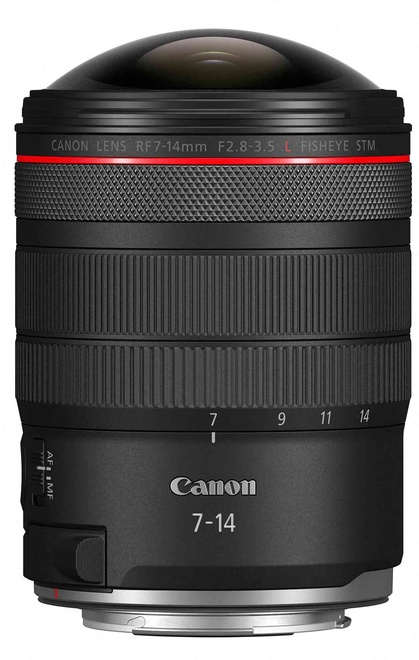 CANON<br/>RF 7-14MM F2.8-3.5 L STM FISHEYE