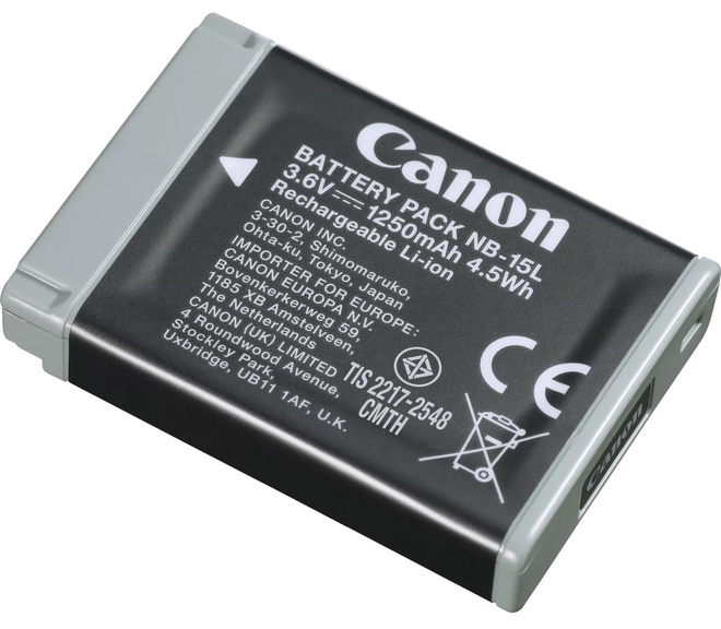 CANON<br/>BATTERIE NB-15L POUR G7X III SE