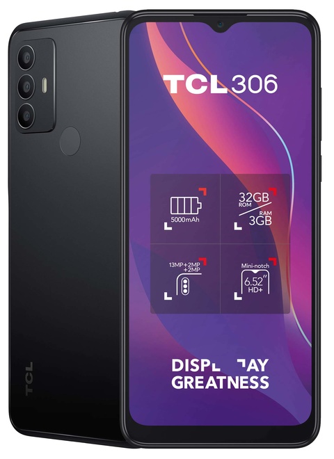 TCL TELEPHONIE 306GRIS