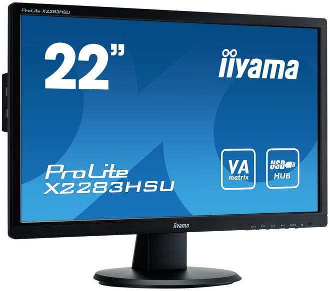 IIYAMA<br/>22.VA LED.FHD.HDMI.DVI.DISP.HUB USB.