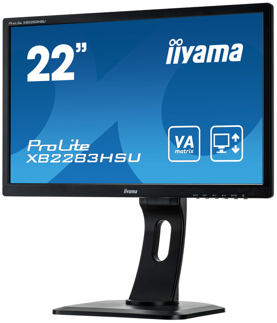 IIYAMA<br/>22.va led fhd/dvi/dis.hub.usb.