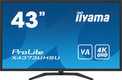 IIYAMA<br/>42,5. 4K.UHD.3840X2160.dalle VA.