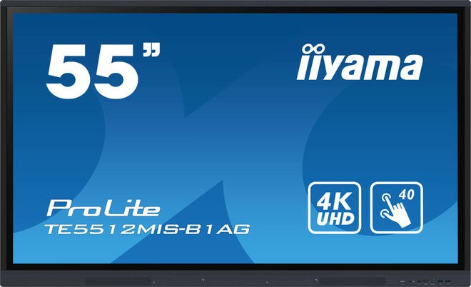 IIYAMA<br/>55.tactile.interactif.4K UHD.