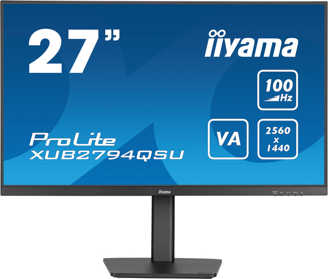 IIYAMA<br/>27.va.100hz.2560x1440.regl haut.