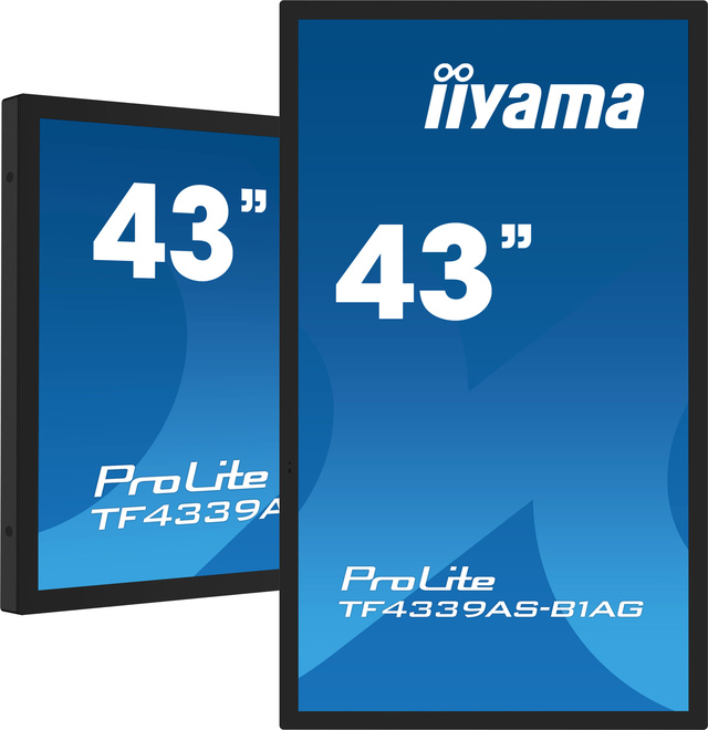 IIYAMA<br/>43.tactile 4K UHD.dalle va.antireflet.