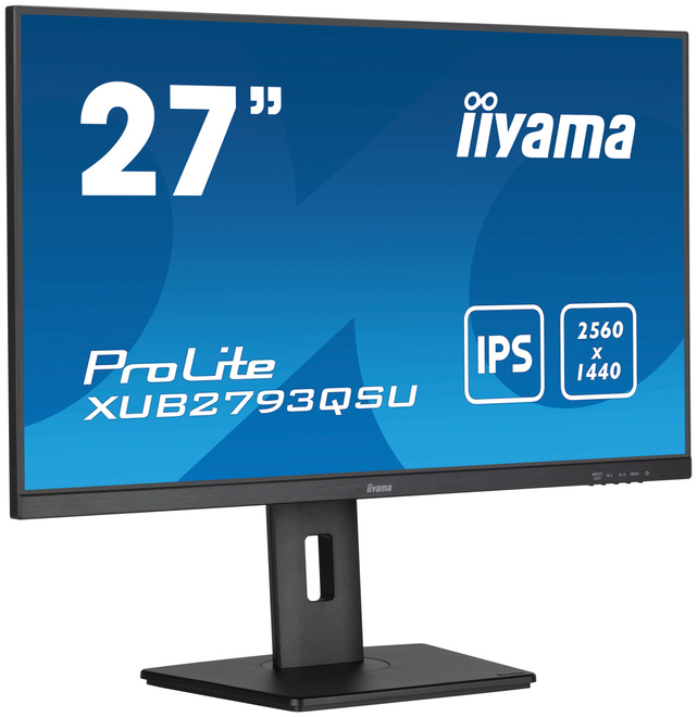 IIYAMA<br/>27.ips.2560x1440.100hz.reg haut.