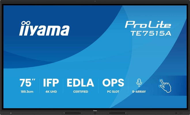 IIYAMA<br/>75.tactile.ips.3840x2160.