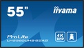 IIYAMA<br/>55p.4k.uhd 24/7paysage/portrait.