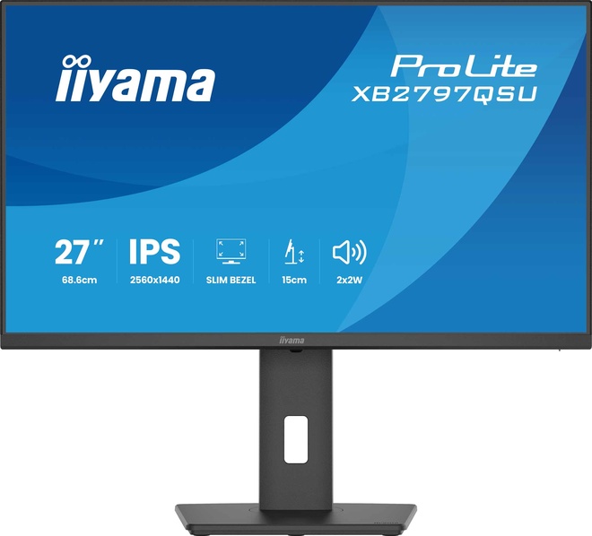IIYAMA<br/>27.ips.2560x1440.75hz.pied regl.