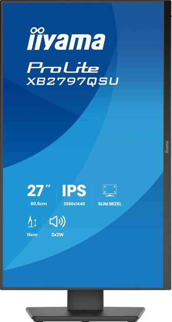 IIYAMA<br/>27.ips.2560x1440.75hz.pied regl.