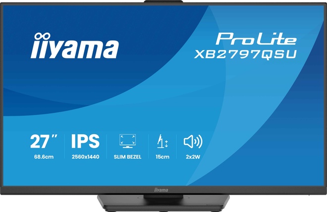 IIYAMA<br/>27.ips.2560x1440.75hz.pied regl.