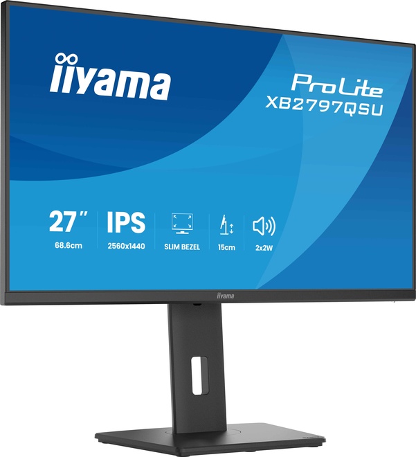 IIYAMA<br/>27.ips.2560x1440.75hz.pied regl.