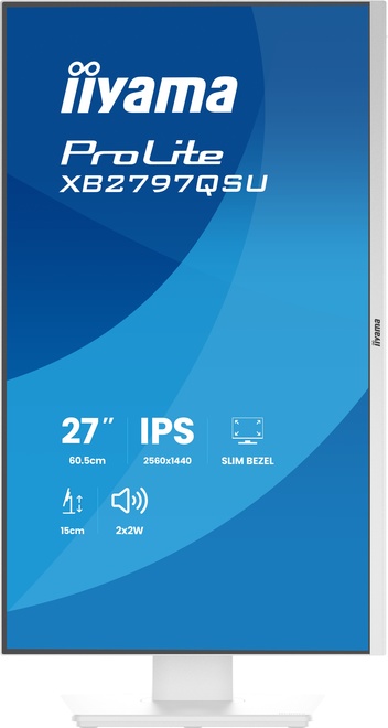 IIYAMA<br/>27.ips.2560x1440.75hz.reg haut.