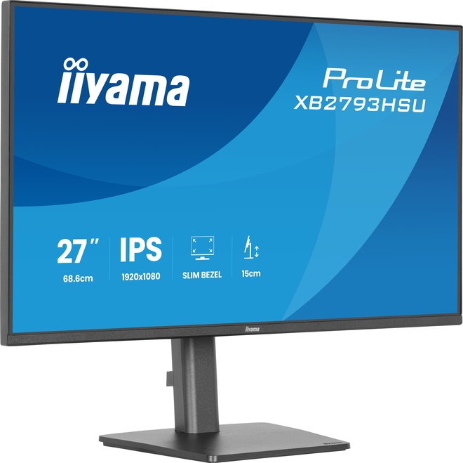 IIYAMA<br/>27.ips.1920x1080.120hz.pied regl.