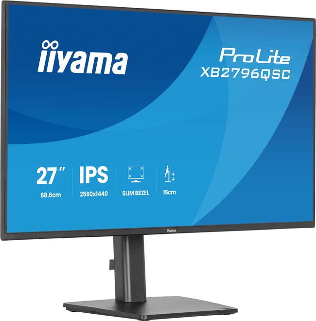 IIYAMA<br/>27.ips.2560x1440.75hz.1usb-c.65w.