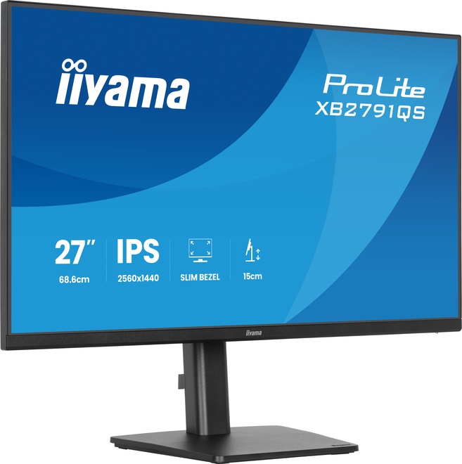 IIYAMA<br/>27.ips.2560x1440  75hz reg haut