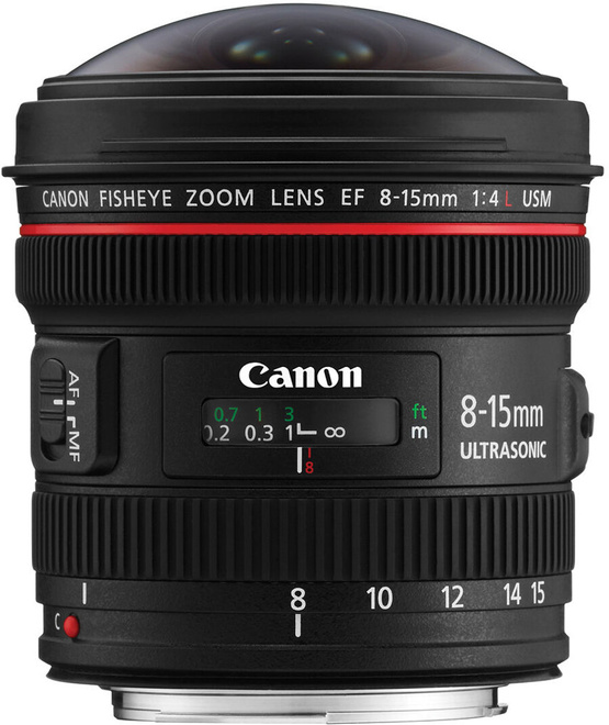 CANON<br/>EF 8-15/4 L USM FISHEYE