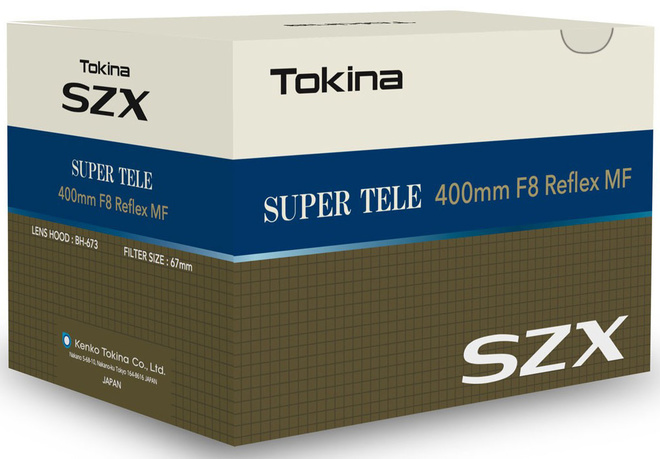 TOKINA<br/>400/8 SZX MF CANON EOS R