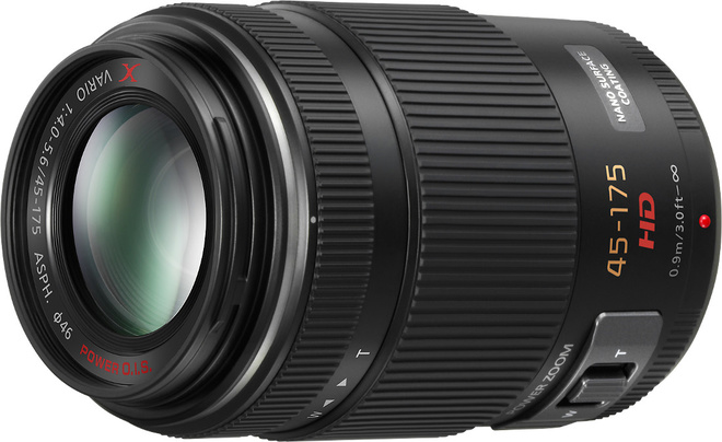 PANASONIC<br/>45-175/4-5.6 GX VARIO PZ MICRO 4/3 NOIR