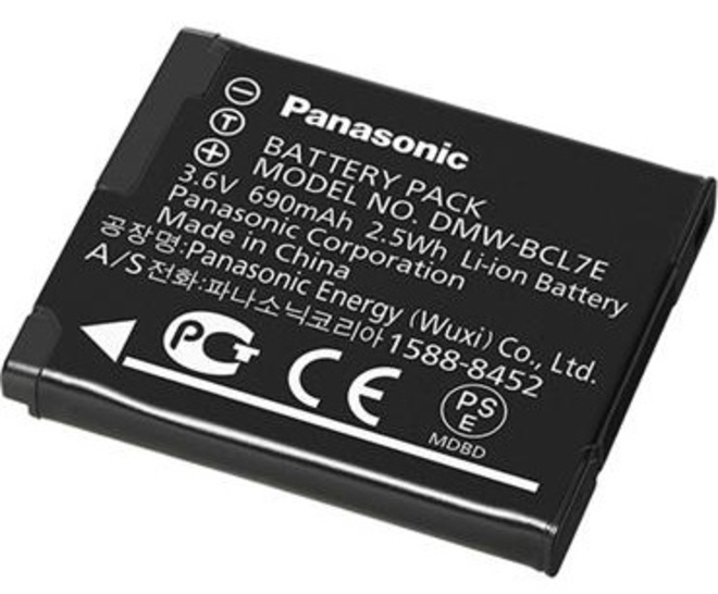 PANASONIC<br/>BATTERIE DMW-BLC7E