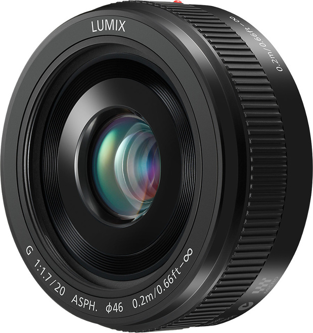 PANASONIC<br/>20/1.7 ii asph noir (lumix g).