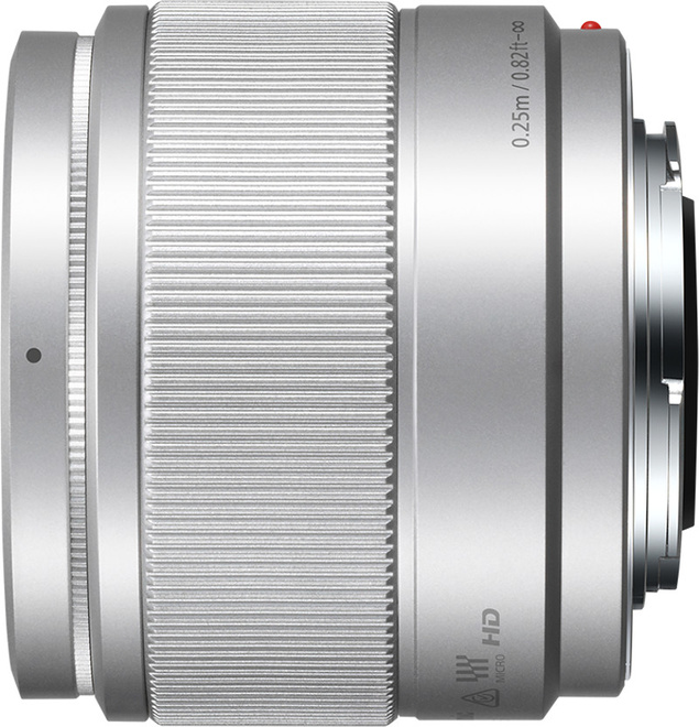 PANASONIC<br/>25/1.7 LUMIX G ARGENT