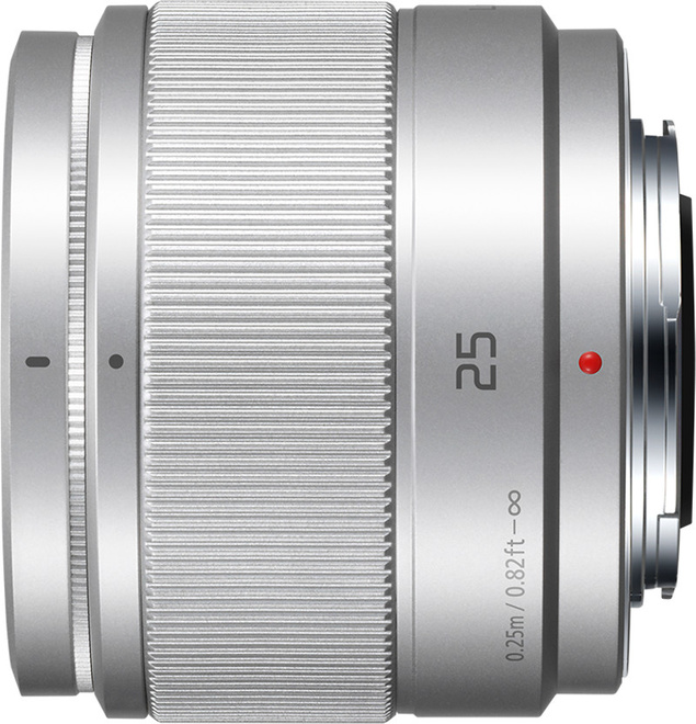 PANASONIC<br/>25/1.7 LUMIX G ARGENT