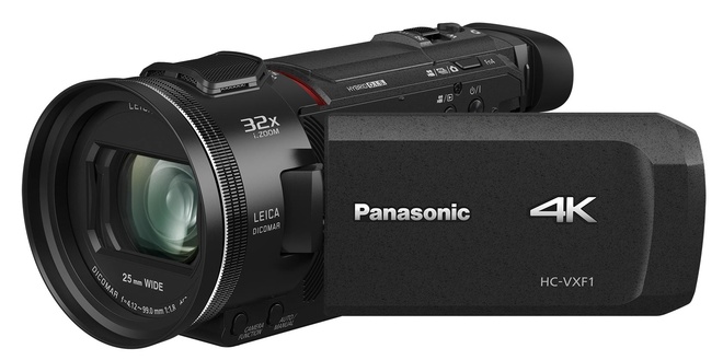 PANASONIC<br/>CAMESCOPE HC-VXF1 4K UHD