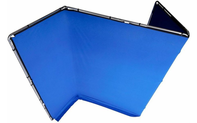 LASTOLITE<br/>KIT FOND PANOAMIQUE CHROMA KEY FX BLEU