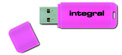 INTEGRAL<br/>cle usb fluo rose 16go.