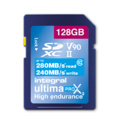 INTEGRAL<br/>SDXC 128GB V90 8K 280/240MB