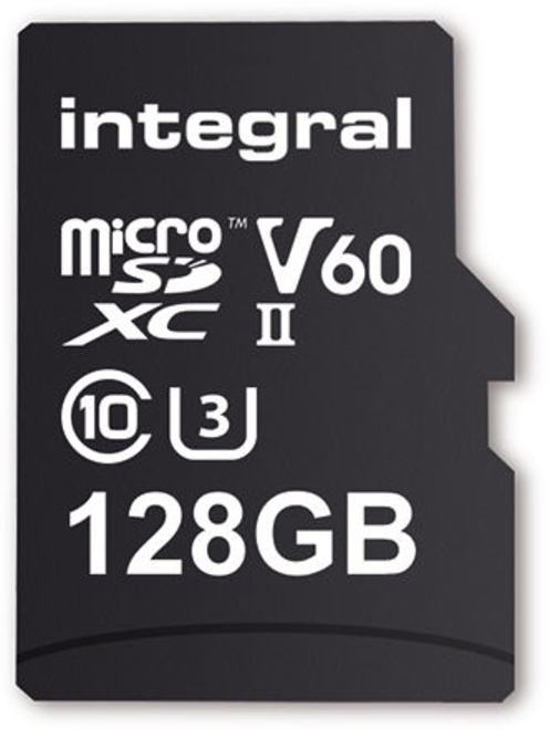 INTEGRAL<br/>128gb.micro sdxc.cl10.uhs2.u3.v60.