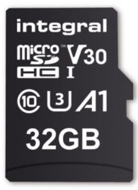 INTEGRAL<br/>MICRO SDHC 32GB UHS1 U1 CL10 V30