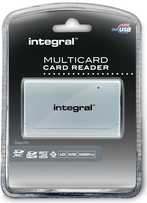 INTEGRAL<br/>lecteur carte memoire multiforma.