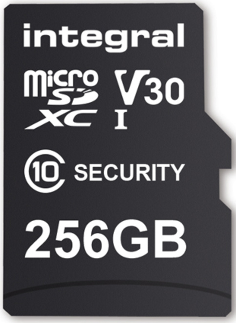 INTEGRAL<br/>micro sd.256Go.4K.secure.